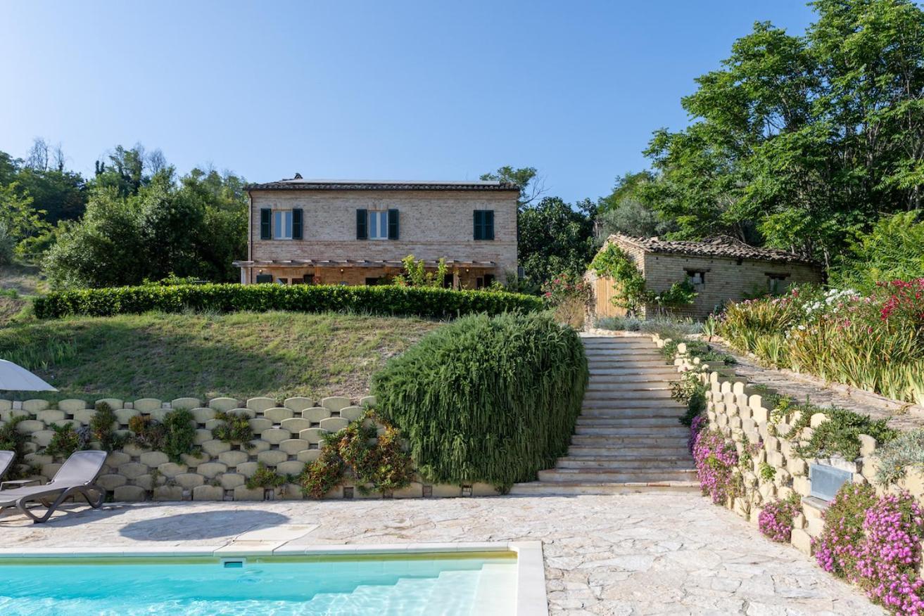 Casa Raffaela, Charming Villa With A Nice Pool Monte Giberto Exterior foto