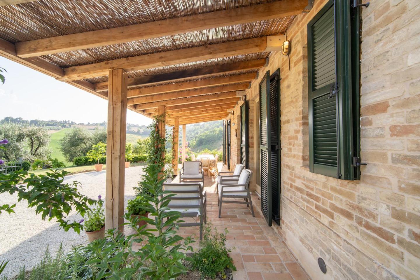 Casa Raffaela, Charming Villa With A Nice Pool Monte Giberto Exterior foto